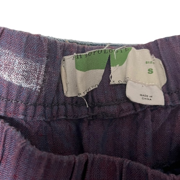 Anthropologie Embroidered Linen Pants - Picture 8 of 10